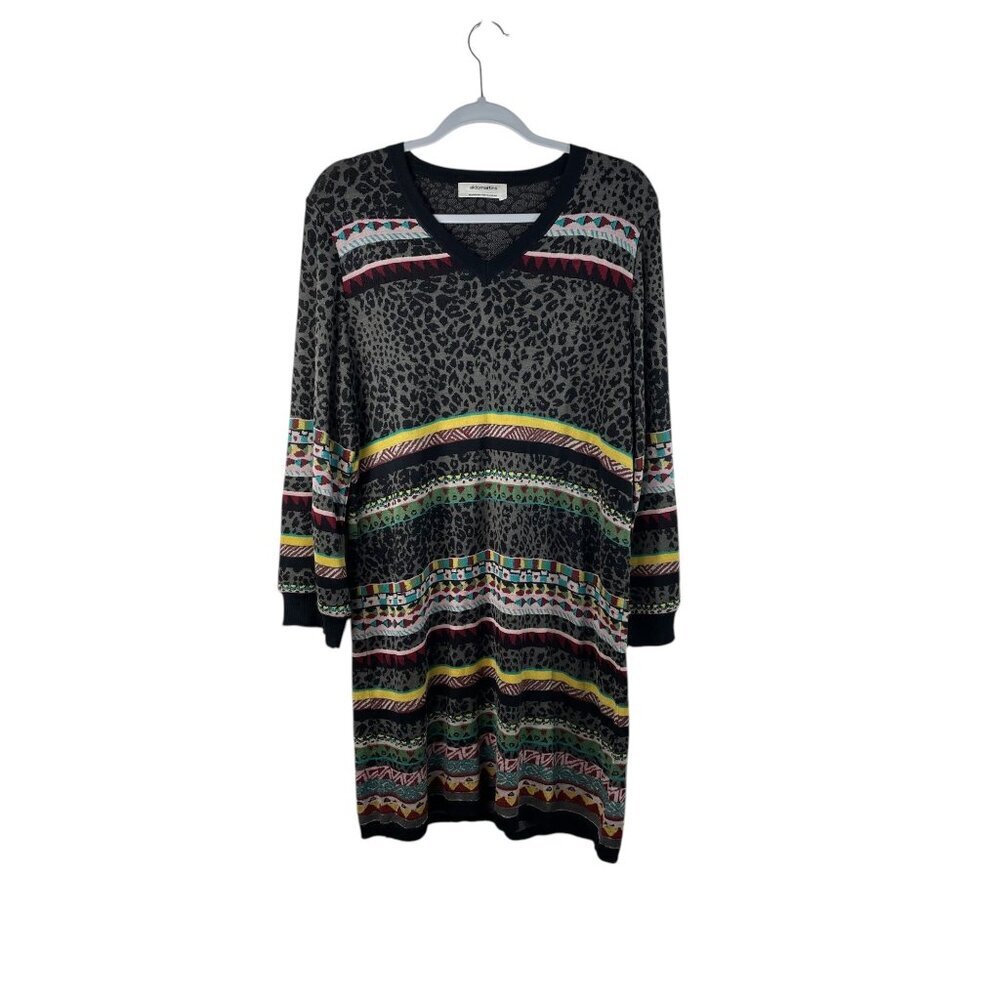 Anthropologie Aldomartins Viviana Long Sleeve Sweater Dress